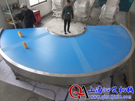 食品皮帶轉(zhuǎn)彎輸送機(jī)