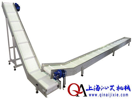 塑料網(wǎng)帶爬坡機